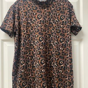 Women’s M Lularoe Animal Print “Ruth” Top, BNWT